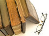 old books and glasses old books and glasses