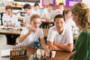 Kids in the science classroom Kids in the science classroom