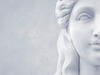Woman face statue Woman face statue