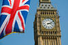 British flag and Big Ben British flag and Big Ben