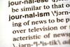 'journalism' in the dictionary 'journalism' in the dictionary