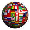 globe of flags globe of flags