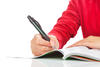 hand taking notes hand taking notes