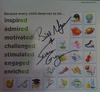 My autographed brochure My autographed brochure