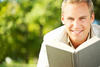 man reading man reading