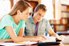 students studying students studying
