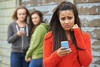 Teenager being bullied Teenager being bullied