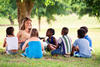 Conducting class outside Conducting class outside