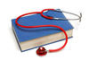 book and stethoscope book and stethoscope