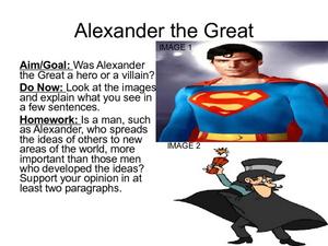 alexander the great hero or villain essay alexander the great hero or villain essay