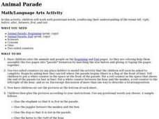 Animal Parade Activity Animal Parade Activity