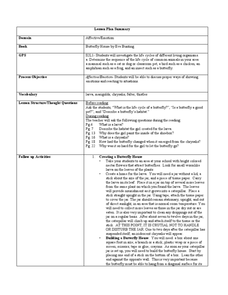 Butterfly House Lesson Plans