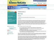 DNA Chips Lesson Plan DNA Chips Lesson Plan