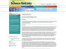 Fossils and Geologic Time Lesson Plan Fossils and Geologic Time Lesson Plan