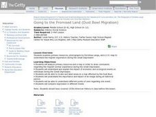 Going to the Promised Land Lesson Plan Going to the Promised Land Lesson Plan
