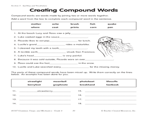 Grammar, Usage, and Mechanics Worksheets Worksheet
