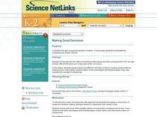 Making Good Decisions Lesson Plan Making Good Decisions Lesson Plan