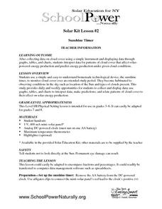 Solar Kit Lesson #2 Sunshine Timer Lesson Plan Solar Kit Lesson #2 Sunshine Timer Lesson Plan