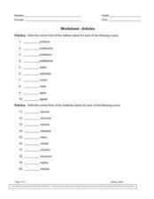 Printables 6th Grade Spanish Worksheets 6th grade spanish worksheets precommunity printables definite articles practice worksheet intrepidpath and indefinite free the