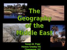The Geography of the Middle East PPT The Geography of the Middle East PPT