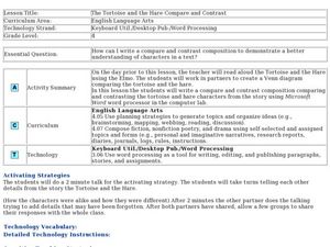 comparison and contrast essay lesson plans comparison and contrast essay lesson plans