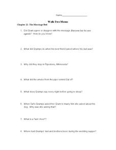 Printables Walk Two Moons Worksheets walk two moons worksheets imperialdesignstudio 350000 teacher reviews of lesson plans apps amp