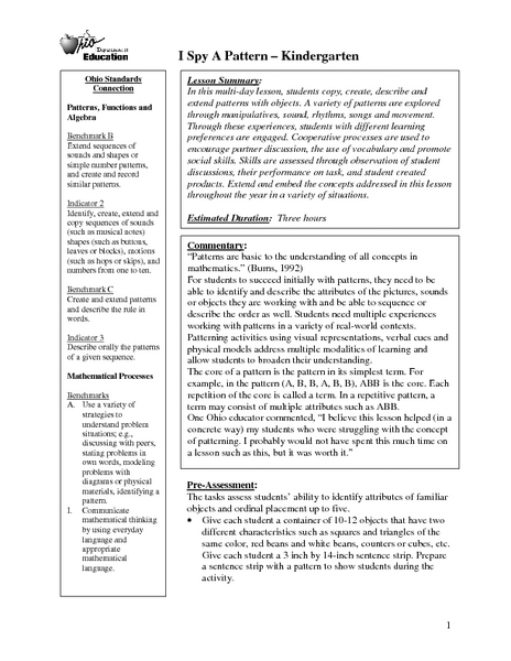Lesson Plans For Kindergarten Media Specialist