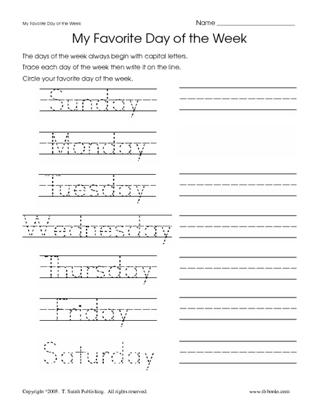 my favorite day of the week is a saturday my favorite day of the week is a saturday