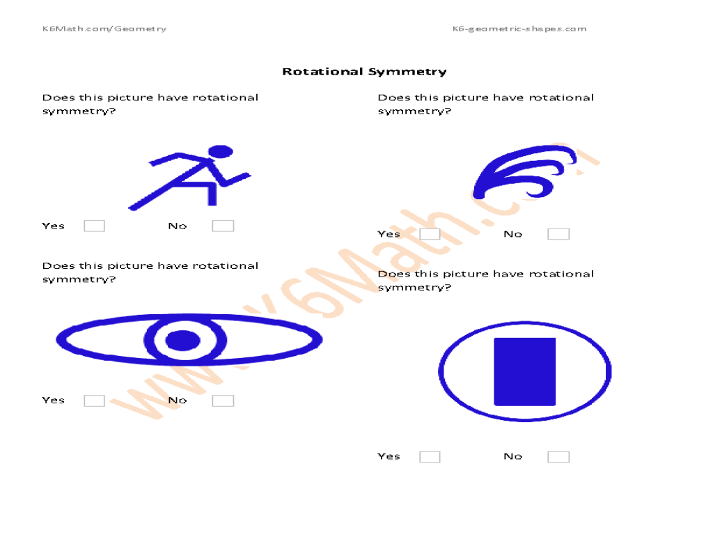 Worksheets Rotational Symmetry Worksheets rotational symmetry worksheets 6th grade images 4th 6th