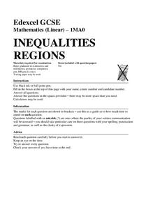 Inequalities Regions Assessment Inequalities Regions Assessment