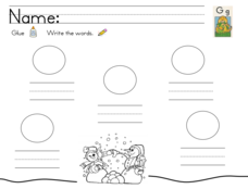 Kelly's Kindergarten: G Words Worksheet Kelly's Kindergarten: G Words Worksheet