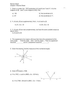 Angle Measures Worksheet Angle Measures Worksheet