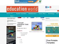 Carousel Brainstorm Book Report Lesson Plan Carousel Brainstorm Book Report Lesson Plan