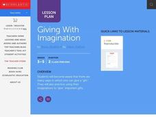 Giving with Imagination Lesson Plan Giving with Imagination Lesson Plan