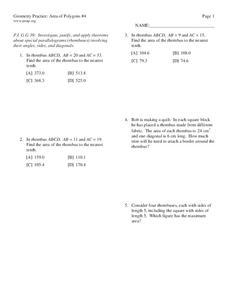 Area of Polygons Lesson Plan Area of Polygons Lesson Plan