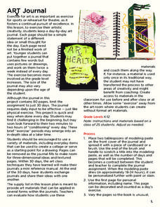 Art Journal Lesson Plan Art Journal Lesson Plan
