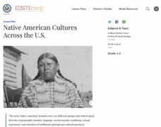 Native American Cultures Across the U.S. Lesson Plan Native American Cultures Across the U.S. Lesson Plan