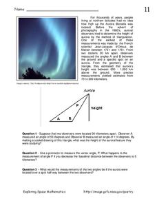 Aurora Borealis Worksheet Aurora Borealis Worksheet