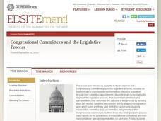 Congressional Committees and the Legislative Process Lesson Plan Congressional Committees and the Legislative Process Lesson Plan