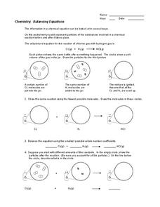 Balancing Equations Worksheet Balancing Equations Worksheet