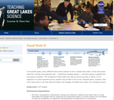 Food Web II Lesson Plan Food Web II Lesson Plan