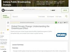 Global Climate Change: Understanding the Greenhouse Effect Lesson Plan Global Climate Change: Understanding the Greenhouse Effect Lesson Plan