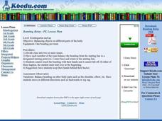 Beanbag Relay Lesson Plan Beanbag Relay Lesson Plan