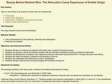 Beauty Behind Barbed Wire: The Relocation Camp Experience of Estelle Ishigo Lesson Plan Beauty Behind Barbed Wire: The Relocation Camp Experience of Estelle Ishigo Lesson Plan