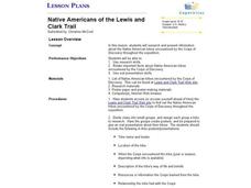 Native Americans of the Lewis and Clark Trail Lesson Plan Native Americans of the Lewis and Clark Trail Lesson Plan