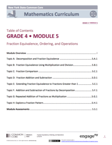 Fraction Equivalence, Ordering, and Operations Unit Plan Fraction Equivalence, Ordering, and Operations Unit Plan