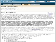 Biology: Natural Selection Lesson Plan Biology: Natural Selection Lesson Plan