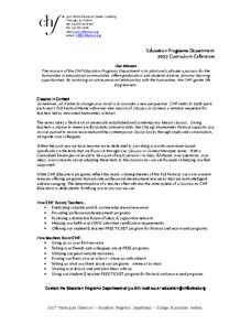Beowulf Lesson Plan Beowulf Lesson Plan