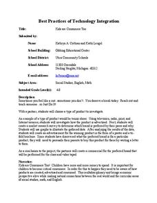 Best Practices of Technology Integration Lesson Plan Best Practices of Technology Integration Lesson Plan