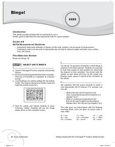 Bingo Lesson Plan Bingo Lesson Plan